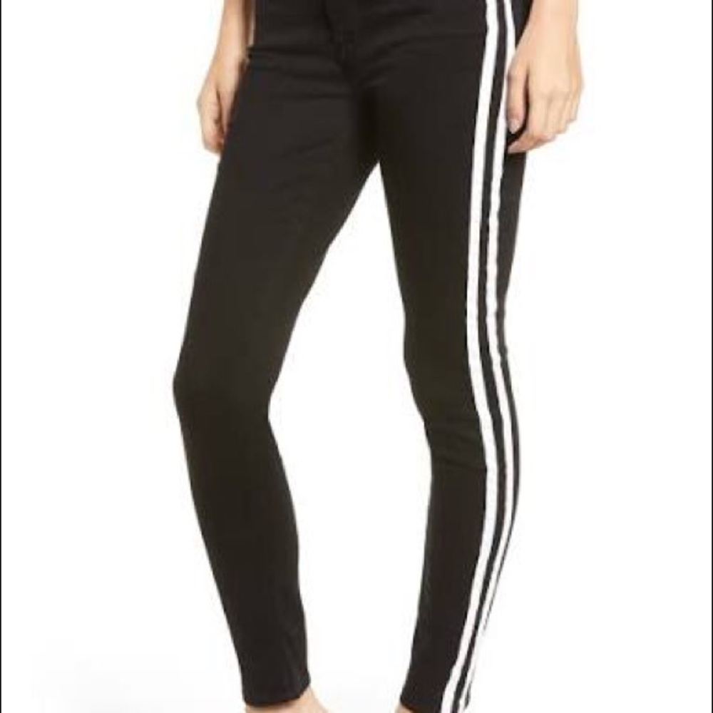 7 for man kind black skinny jeans